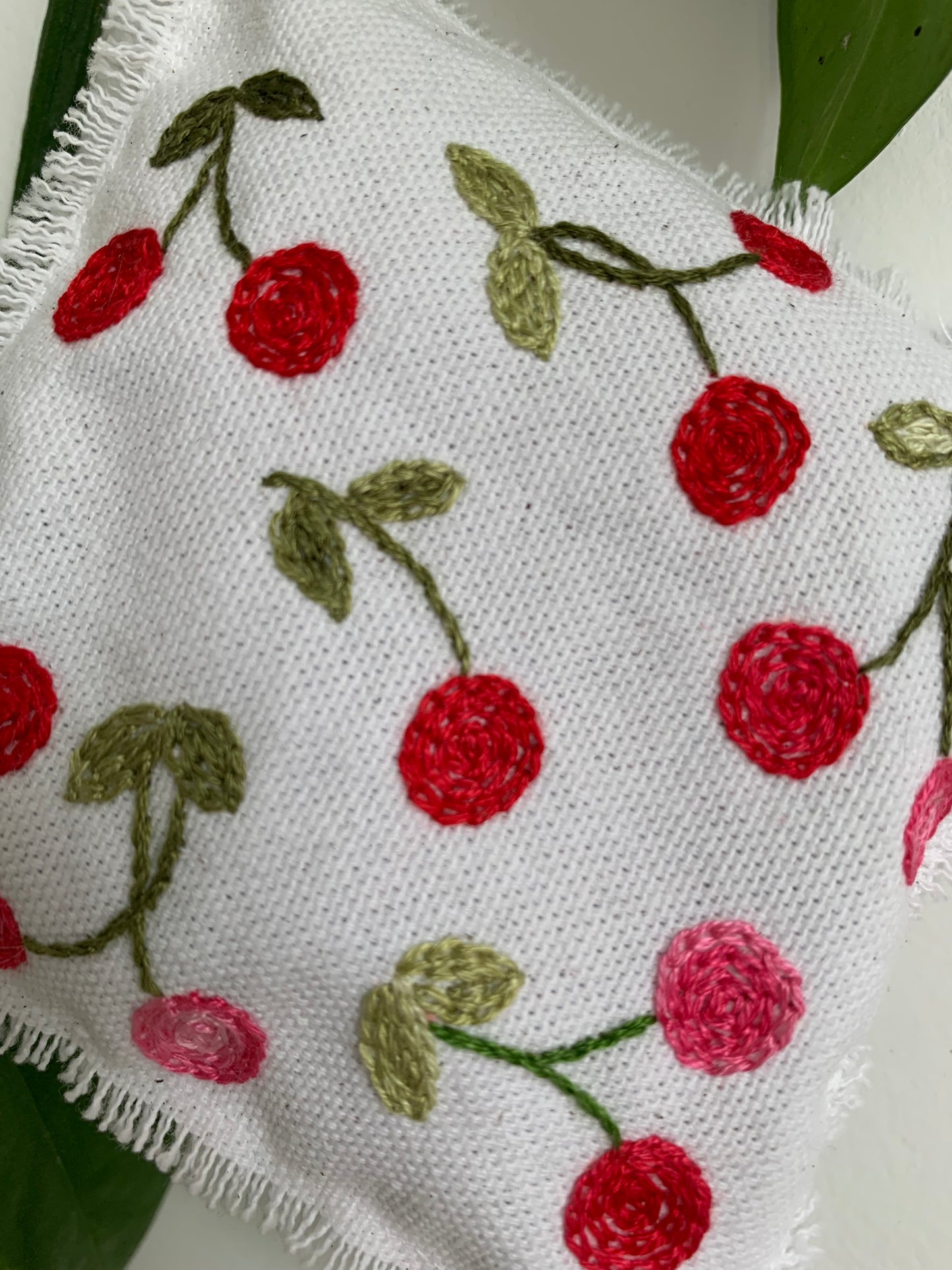 Accroche lavande cerises