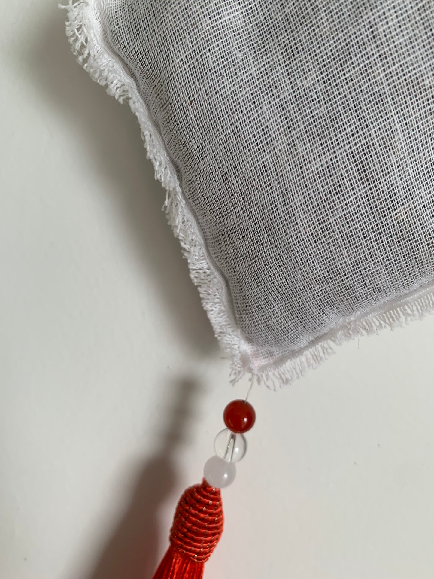 Accroche lavande poissons rouges