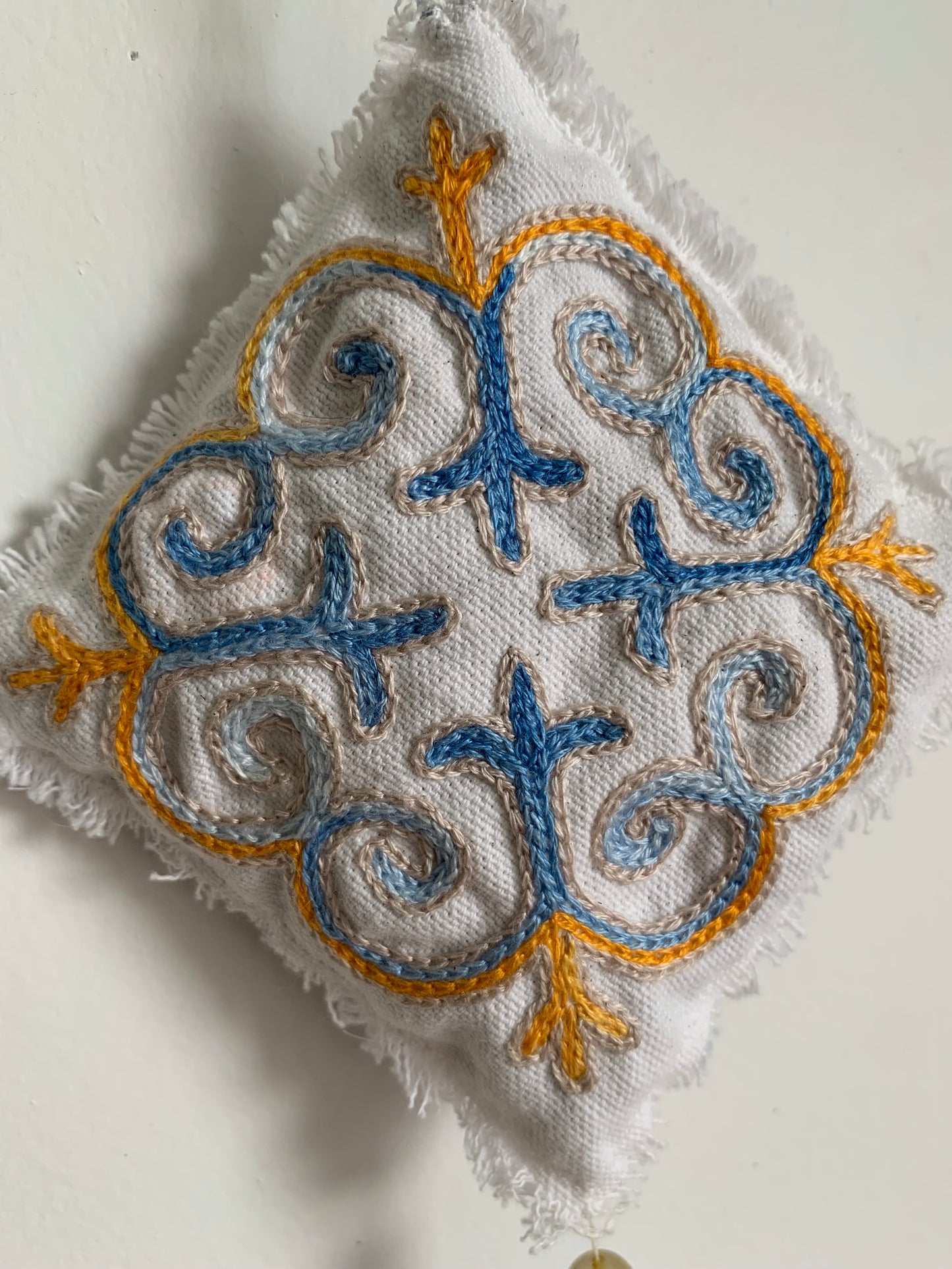 Accroche lavande motif folklorique 2