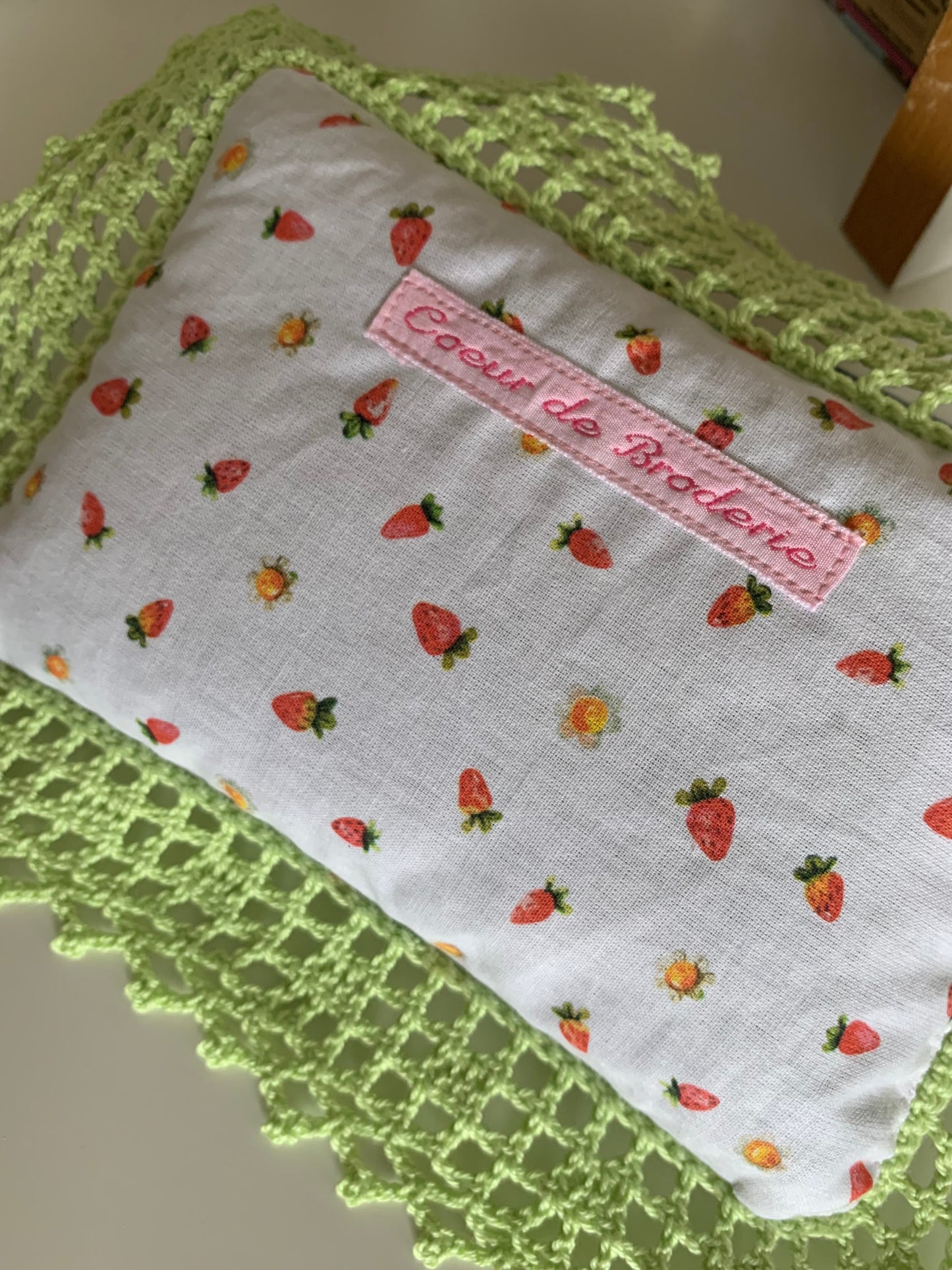 Coussin de lavande - vert