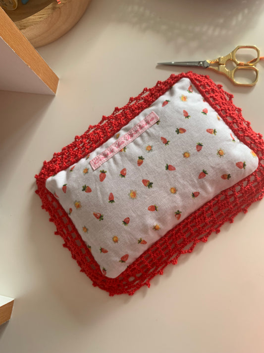 Coussin de lavande - rouge