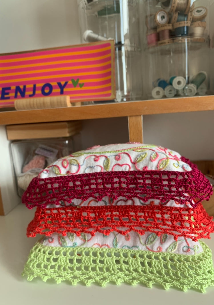 Coussin de lavande - rouge