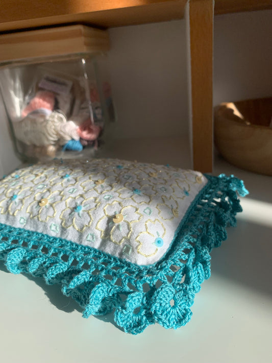 Coussin de lavande - bleu