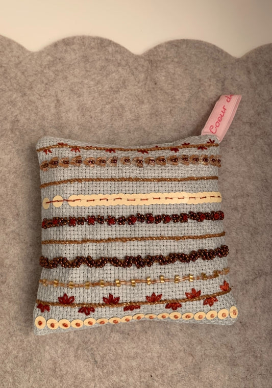 Pochon de lavande beige