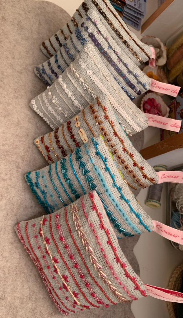 Pochon de lavande beige