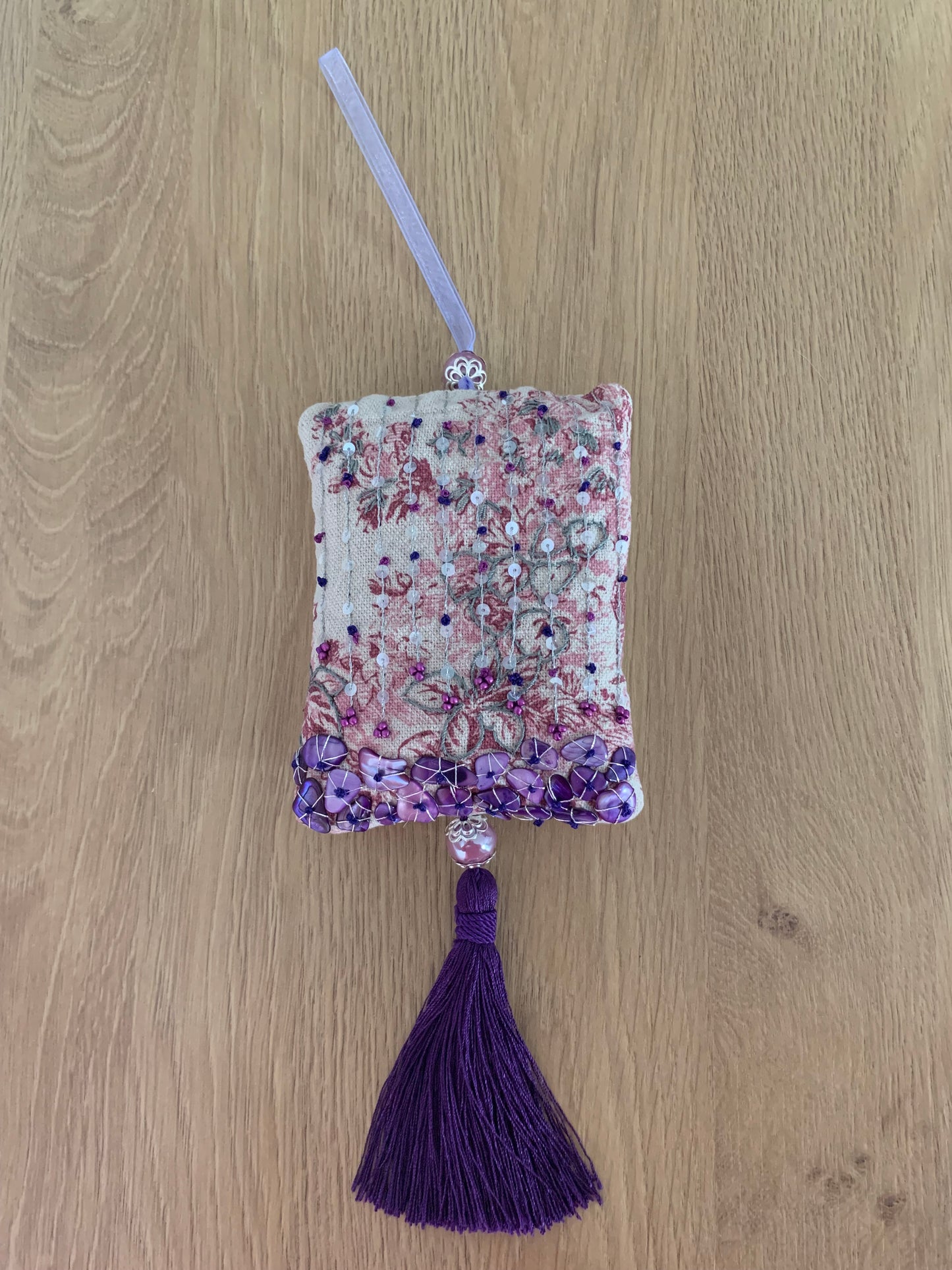 Pochon de lavande violet