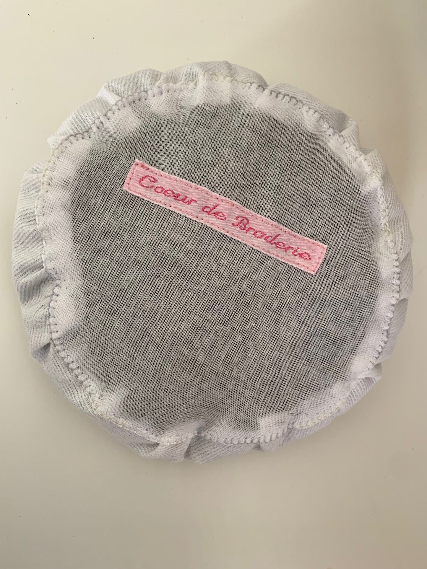 Pouf de lavande - centre gris