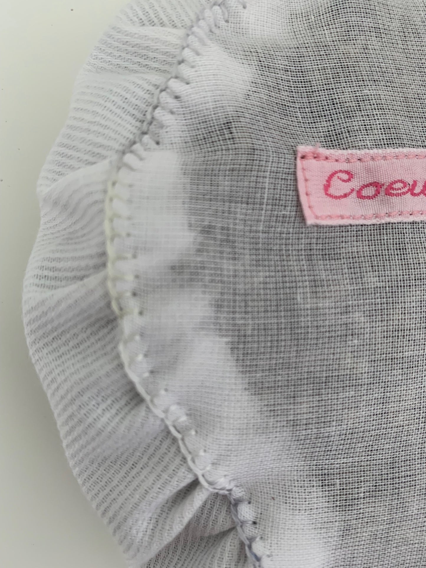 Pouf de lavande - centre gris